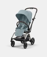 Cărucior Eezy S Twist+2 cadru Taupe și Pachet Stormy Blue/2024 Cybex Gold - imagine 4