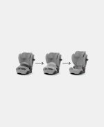 Scaun Auto pentru Copii PALLAS G2 I-SIZE PLUS Stone Grey NEW 2025 Cybex Gold - imagine 8