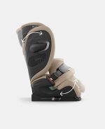 Scaun Auto pentru Copii PALLAS G2 I-SIZE PLUS Almond Beige NEW 2025 Cybex Gold - imagine 10