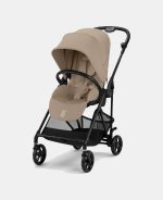Cărucior pentru copii Melio Carbon Almond Beige NEW 2025 - imagine 2