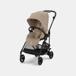 Cărucior pentru copii Melio Carbon Almond Beige NEW 2025