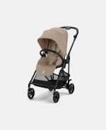 Cărucior pentru copii Melio Carbon Almond Beige NEW 2025