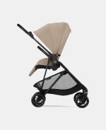 Cărucior pentru copii Melio Carbon Almond Beige NEW 2025 - imagine 6