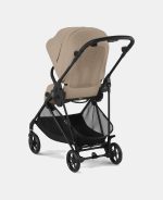 Cărucior pentru copii Melio Carbon Almond Beige NEW 2025 - imagine 7
