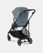 Cărucior pentru copii Melio Carbon Stormy Blue NEW 2025 - imagine 7