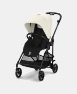Cărucior pentru copii Melio Carbon Canvas White NEW 2025 - imagine 2