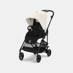 Cărucior pentru copii Melio Carbon Canvas White NEW 2025