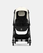 Cărucior pentru copii Melio Carbon Canvas White NEW 2025 - imagine 3