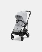 Cărucior pentru copii Melio Carbon Fog Grey NEW 2025