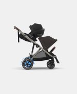 Cărucior pentru copii eGazelle S TPE Chocolate Brown Cybex Gold NEW2025 - imagine 5