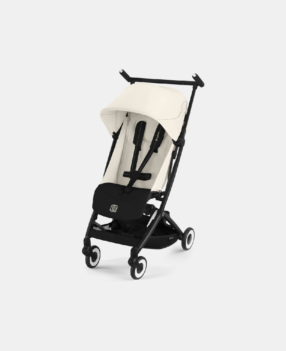 4063846512164.jpg Cărucior Libelle BLK Canvas White NEW 2025 Cybex Gold - imagine 1