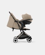 Cărucior Orfeo TPE Almond Beige NEW 2025 Cybex Gold - imagine 6