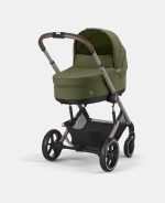 Landou S LUX pentru Caruciorul Balios S Lux Moss Green/ khaki Cybex Gold NEW 2025 - imagine 7