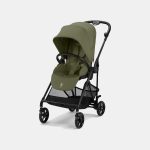 Cărucior pentru copii Melio Carbon Moss Green NEW 2025