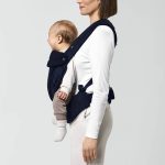 Marsupiu Bebe COYA Carrier Rebellious Luxury Denim Blue | navy blue - imagine 4