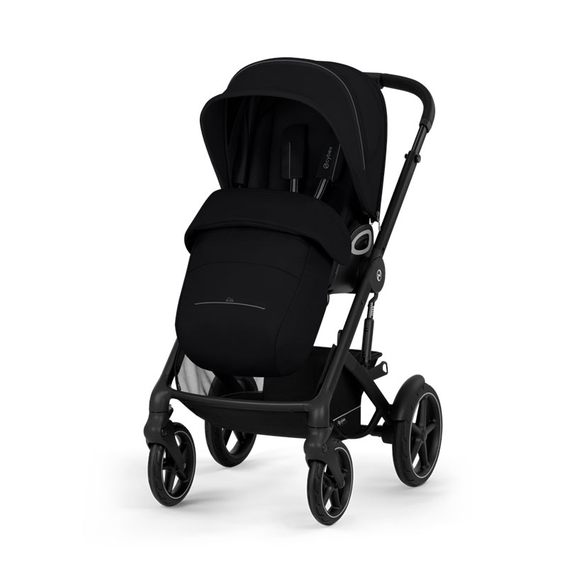 4063846534272.jpg Cărucior TALOS S LUX BLK Moon Black Cybex Gold - imagine 1