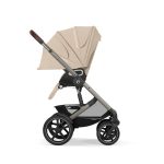 Cărucior TALOS S LUX TPE Almond Beige Cybex Gold - imagine 7