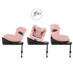 Scaun Auto pentru Copii Sirona Ti i-Size Plus Peach Pink Cybex Platinum - imagine 14
