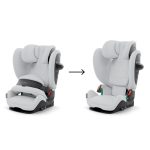 Scaun Auto pentru Copii PALLAS G3 I-SIZE Fog Grey Cybex Gold - imagine 2