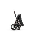 Cărucior 2 în 1 PRIAM Comfort cadru Rosegold cu Landou pliabil și parte sport Sepia Black Cybex Platinum - imagine 9