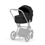 Cărucior 2 în 1 PRIAM Comfort cadru Matt Black cu Landou pliabil și parte sport Sepia Black Cybex Platinum - imagine 3