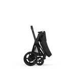 Cărucior 2 în 1 ePRIAM Comfort cadru Matt Black cu Landou pliabil și parte sport Sepia Black Cybex Platinum - imagine 9
