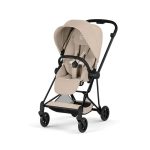 Cărucior 2 în 1 MIOS Comfort cadru Matt Black cu Landou pliabil și parte sport Cozy Beige Cybex Platinum - imagine 3