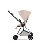 Cărucior 2 în 1 MIOS Comfort cadru Matt Black cu Landou pliabil și parte sport Cozy Beige Cybex Platinum - imagine 6
