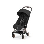 Carucior COYA Comfort Sepia Black cadru Rosegold Cybex Platinum