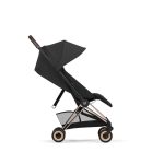 Carucior COYA Comfort Sepia Black cadru Rosegold Cybex Platinum - imagine 4