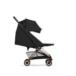 Carucior COYA Comfort Sepia Black cadru Rosegold Cybex Platinum - imagine 5