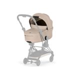 Cărucior 2 în 1 COYA Comfort cadru Matt Black cu Landou pliabil și parte sport Cozy Beige Cybex Platinum - imagine 4