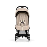 Cărucior 2 în 1 COYA Comfort cadru Matt Black cu Landou pliabil și parte sport Cozy Beige Cybex Platinum - imagine 7