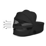 Landou pliabil PRIAM Style Landou pliabil Sepia Black Cybex Platinum - imagine 5