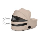 Landou pliabil PRIAM Style Landou pliabil Cozy Beige Cybex Platinum - imagine 5
