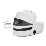 Landou pliabil PRIAM Style Landou pliabil Off White Cybex Platinum - imagine 5