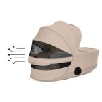 Landou pliabil MIOS / COYA Style Cozy Beige Cybex Platinum - imagine 6