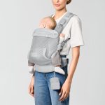 Marsupiu Bebe LAYA Fog Grey Cybex Gold - imagine 14