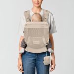 Marsupiu Bebe LAYA Almond Beige Cybex Gold - imagine 12