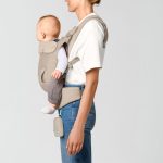 Marsupiu Bebe LAYA Almond Beige Cybex Gold - imagine 9