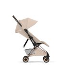 Carucior COYA Style Cozy Beige cadru Rosegold Cybex Platinum - imagine 4