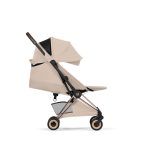 Carucior COYA Style Cozy Beige cadru Rosegold Cybex Platinum - imagine 5