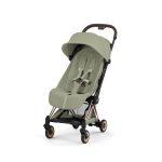 Carucior COYA Style Sage Green cadru Rosegold Cybex Platinum