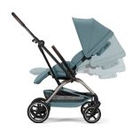 Cărucior Eezy S Twist+2 cadru TPE și Pachet Stormy Blue/2026 Cybex Gold - imagine 7
