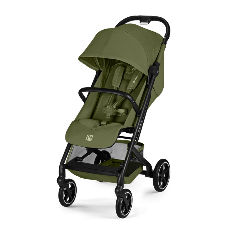 4063846566150.jpg Cărucior pentru copii Beezy BLK Moss Green Cybex Gold - imagine 1