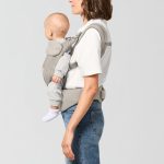 Marsupiu Bebe AMYA Dune Grey Cybex Gold - imagine 5