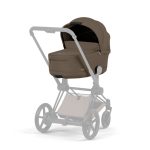Cărucior 2 în 1 ePRIAM Comfort cadru Matt Black cu Landou pliabil și parte sport Coconut Brown Cybex Platinum - imagine 3