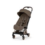 Carucior COYA Style Coconut Brown cadru Rosegold Cybex Platinum