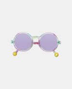 Ochelari de soare cu lentile polarizate - 5-12 ani - Classic Olivio - Wild Flower – Olivio&Co - imagine 2