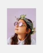 Ochelari de soare cu lentile polarizate - 5-12 ani - Classic Olivio - Wild Flower – Olivio&Co - imagine 6
